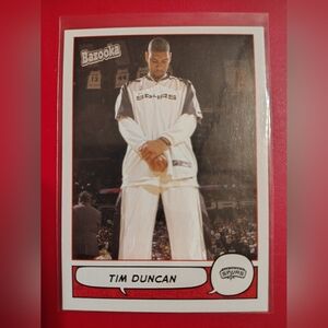 2004-05 Topps Bazooka #21 Tim Duncan San Antonio Spurs Basketball Card